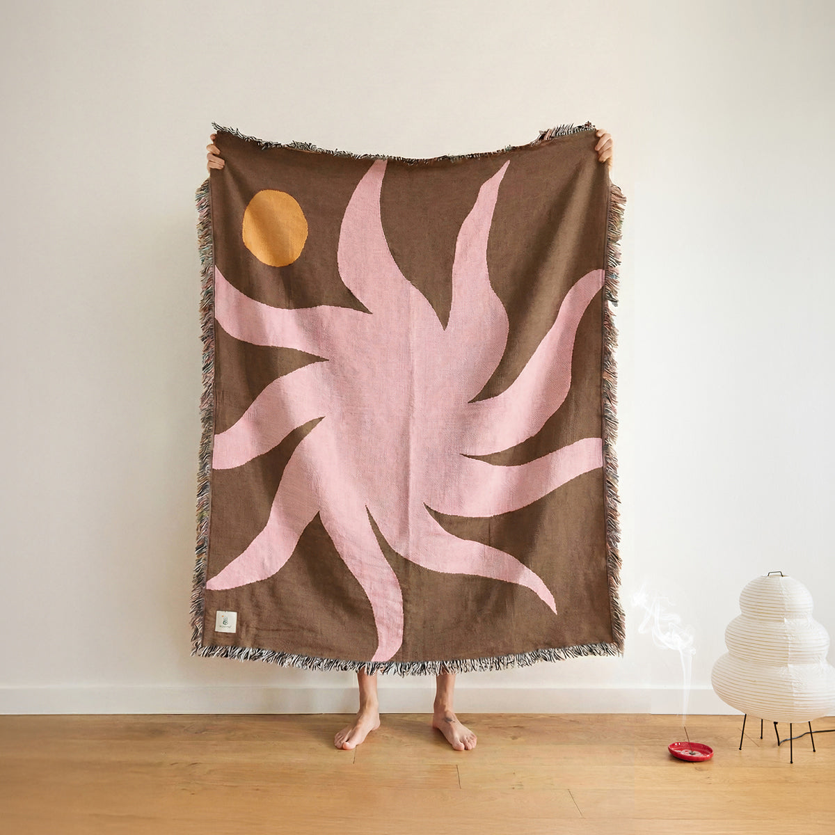 Morning Visions - Woven Blanket – WeComeInPeace