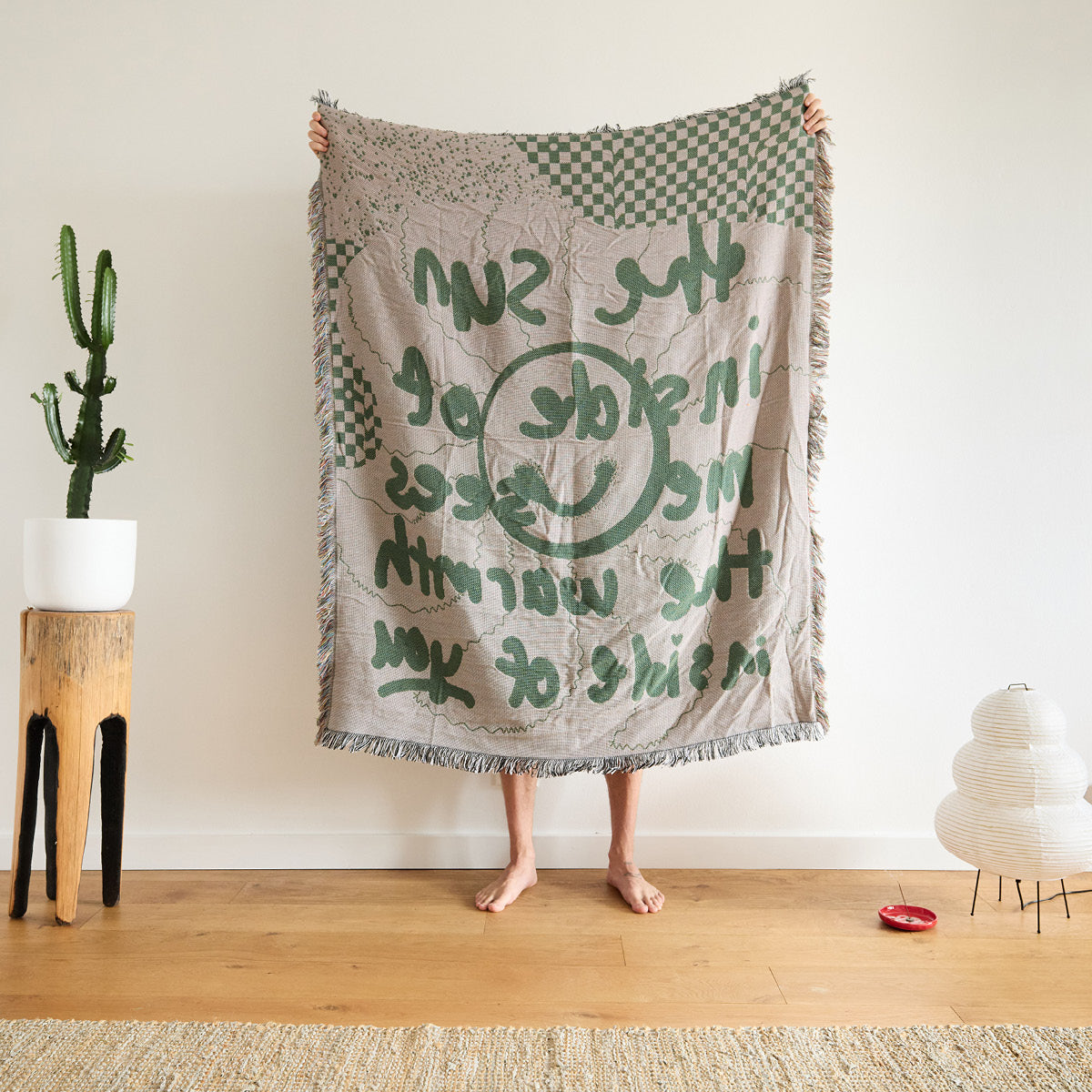 Hazy Sun - Woven Blanket