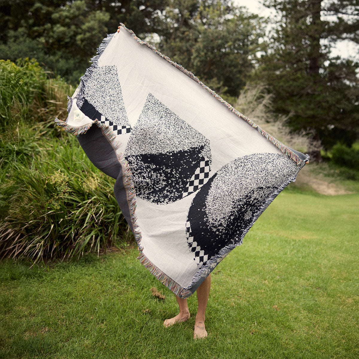 Moonrise Temple - Woven Blanket