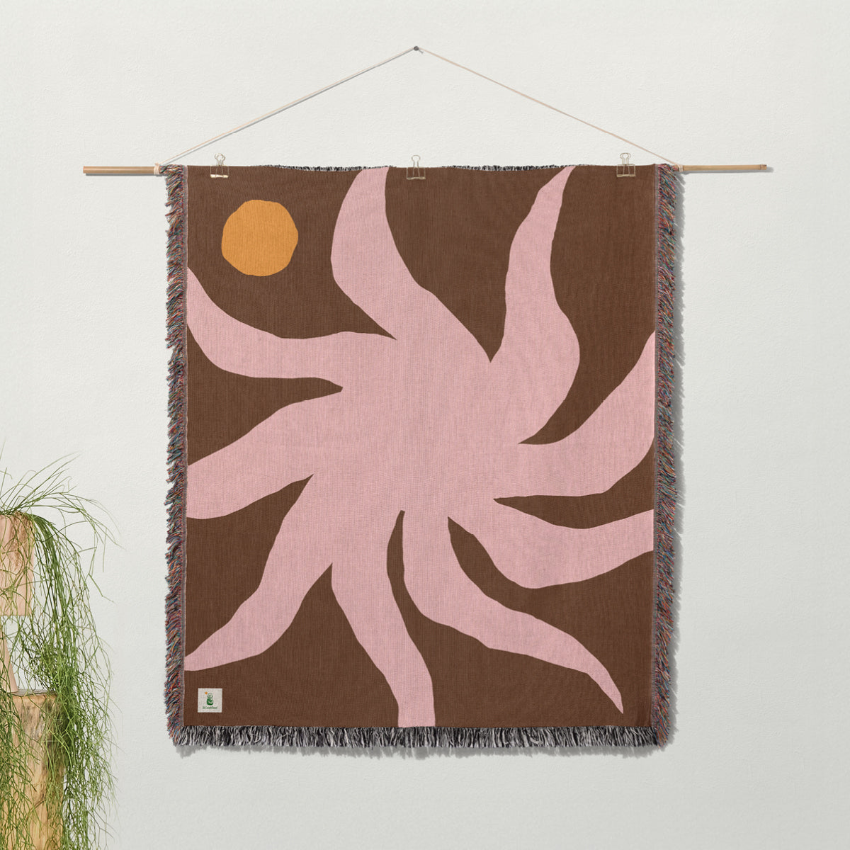 Morning Visions - Woven Blanket – WeComeInPeace