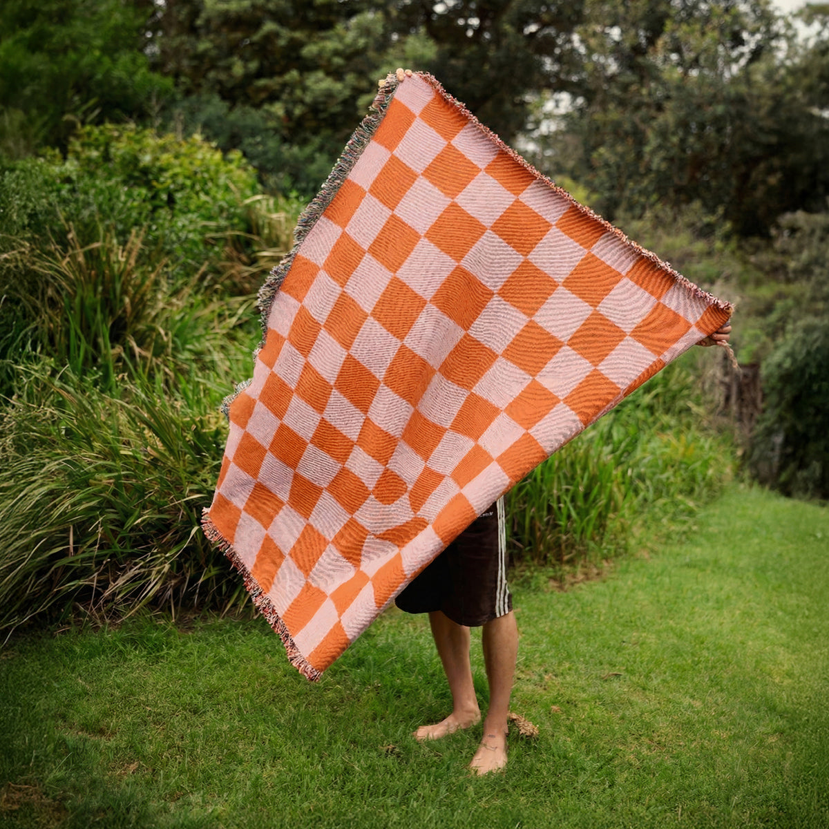 Check in with Yourself - Woven blanket