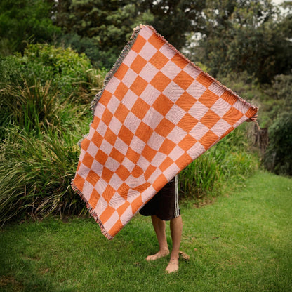 Check in with Yourself - Woven blanket