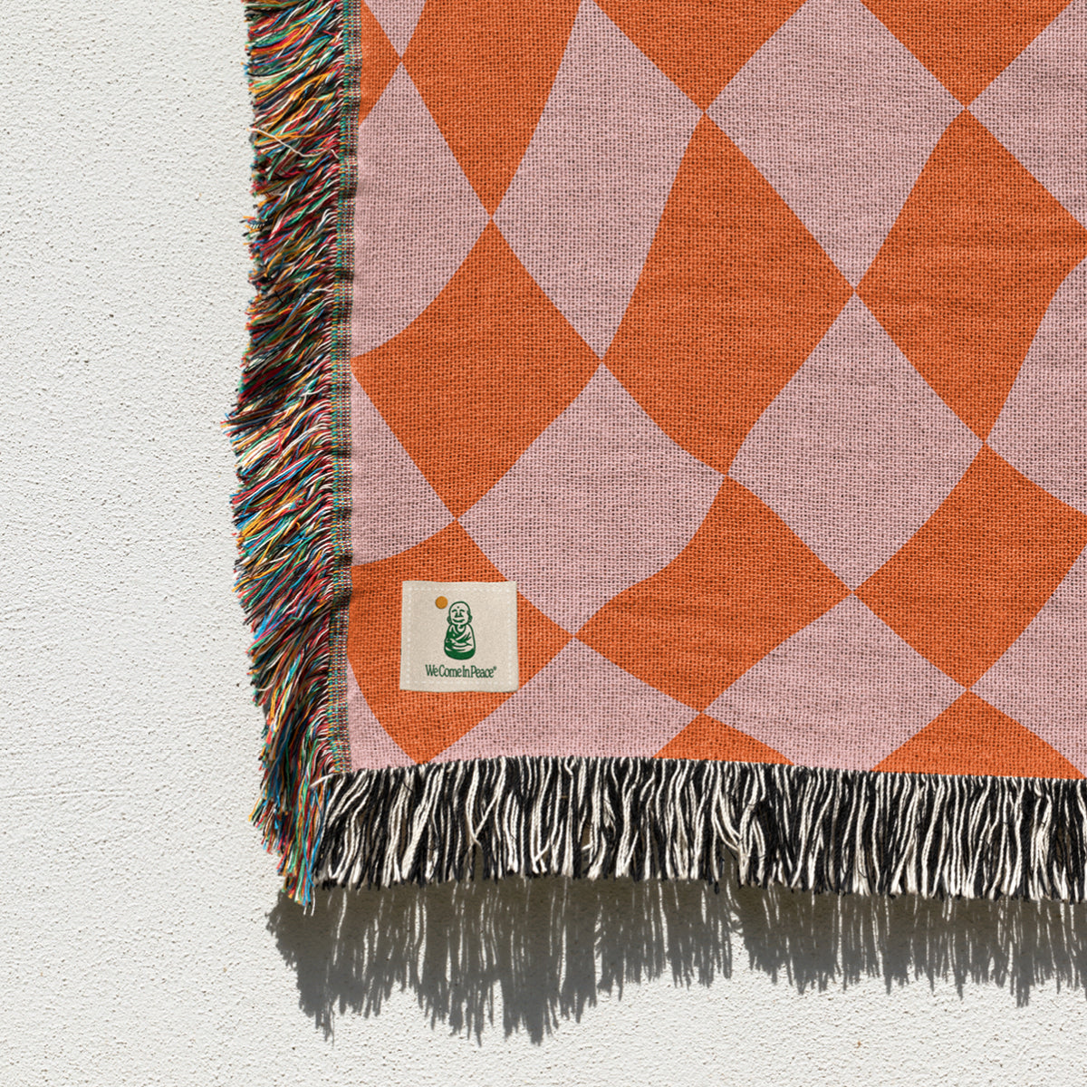 Check in with Yourself - Woven blanket