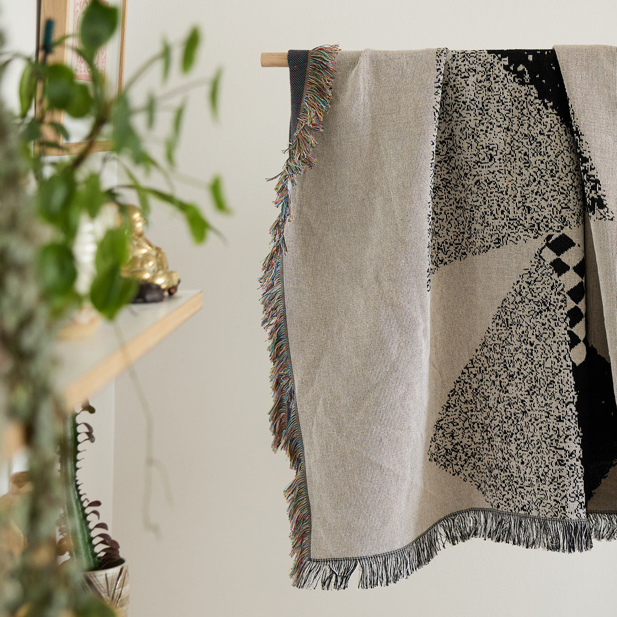 Moonrise Temple - Woven Blanket